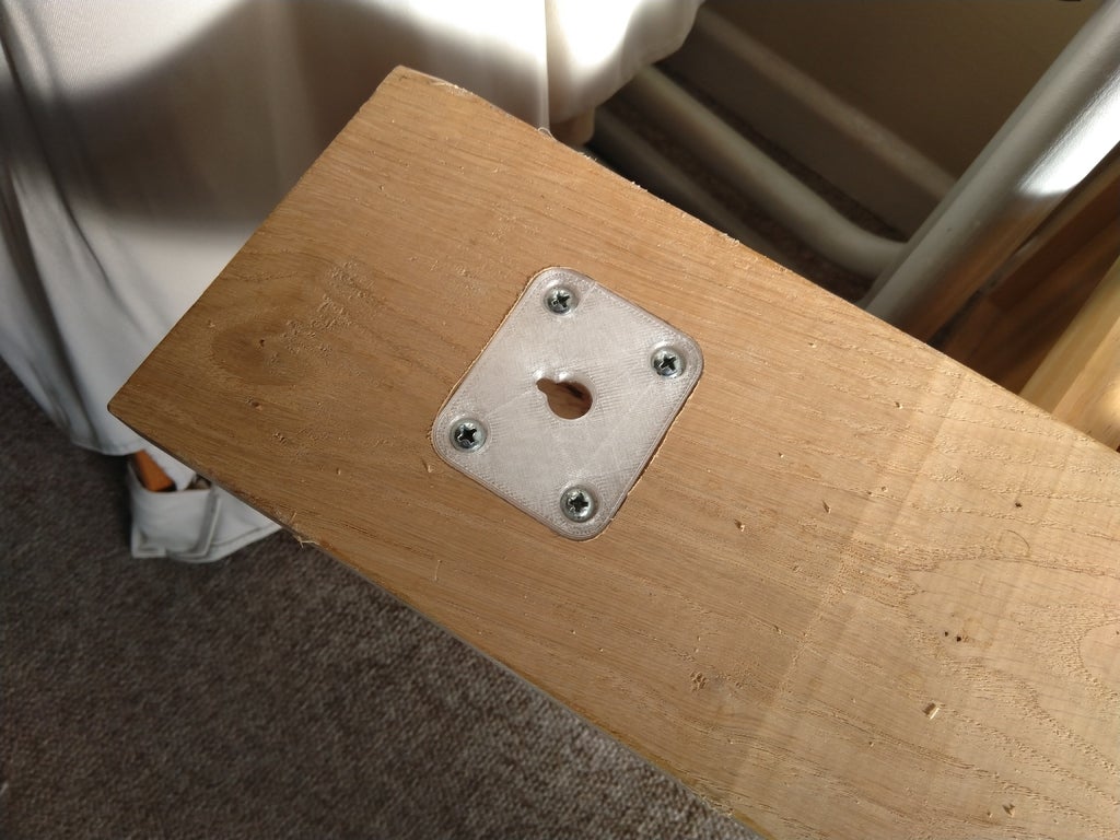 Bike Helmet Wall Mount (with storage) by pittance Download free STL