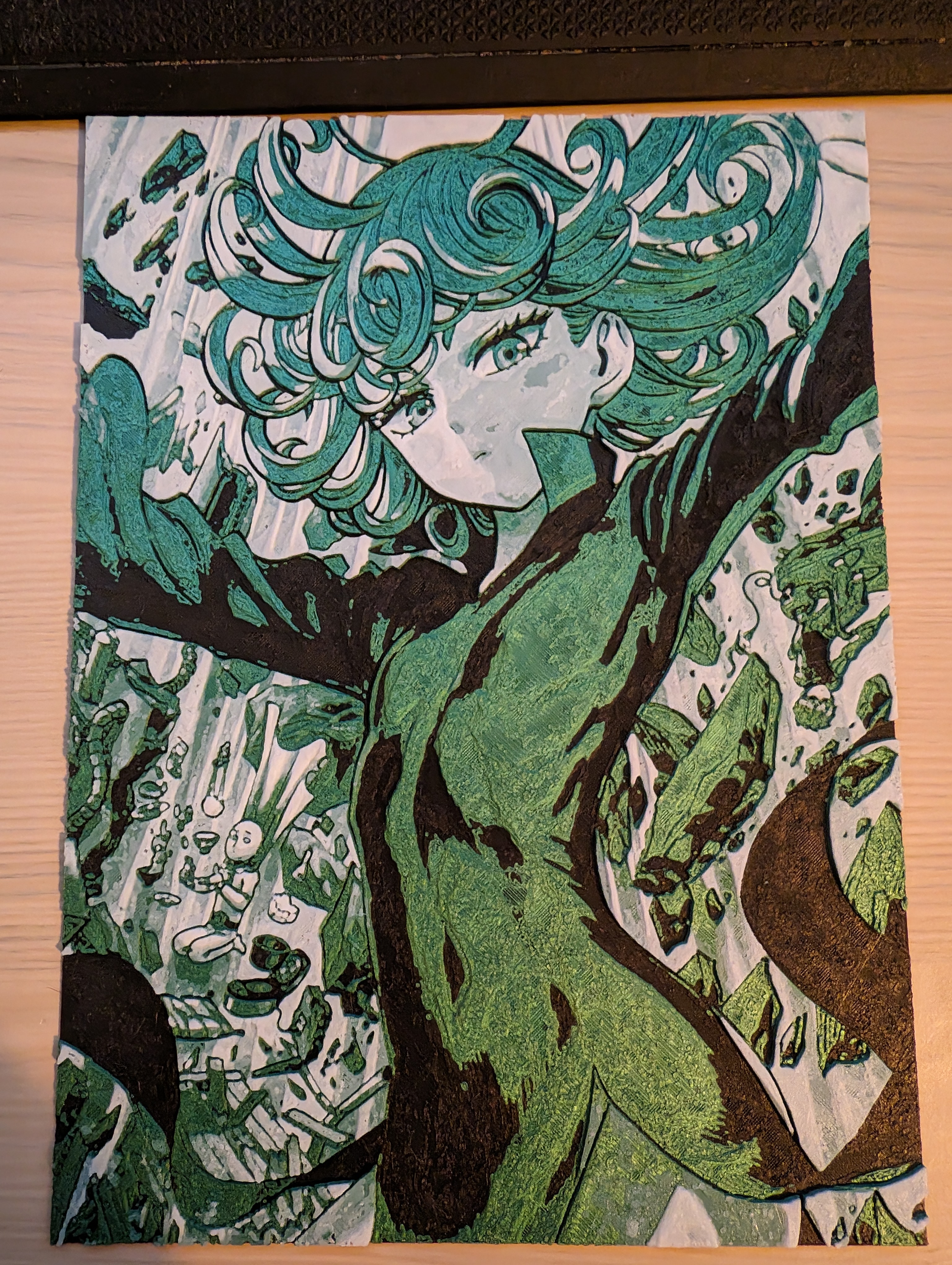 Tatsumaki/Tornado, One Punch man - HueForge