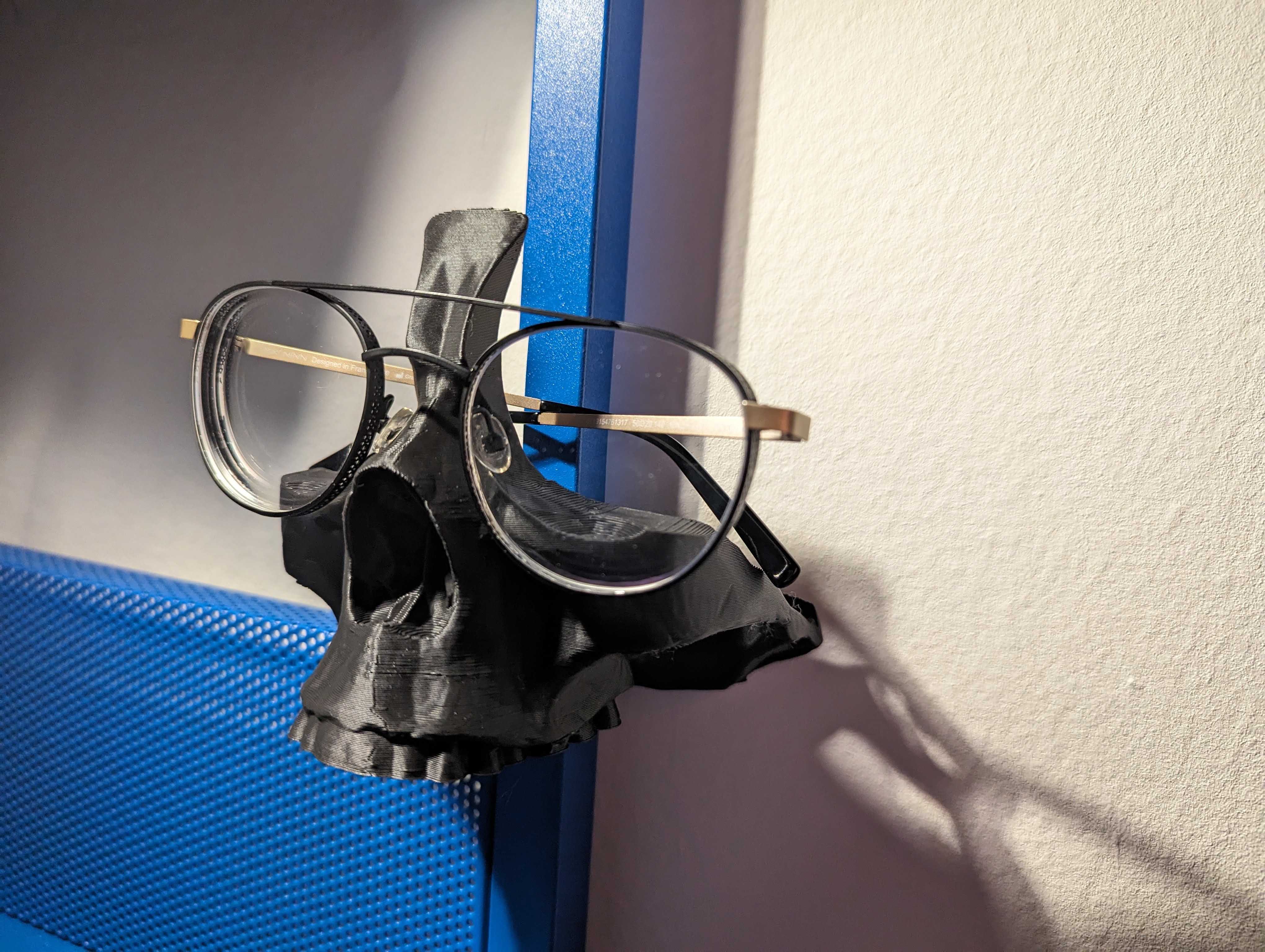 Skull Eyeglass Holder mod for PLATSA