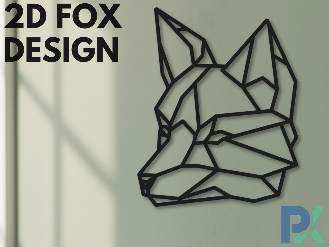 2D fox design