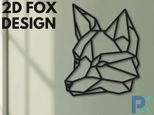 2D fox design