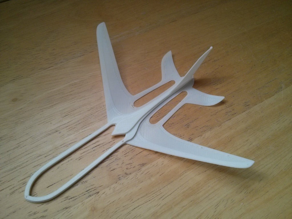 One-Piece Printed Glider by pittance | Download free STL model ...