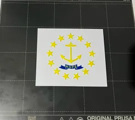 Rhode Island flag (no MMU required)