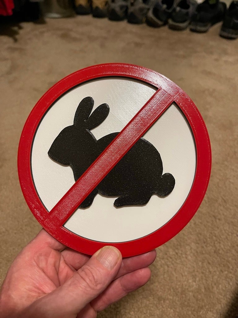 No rabbits allowed