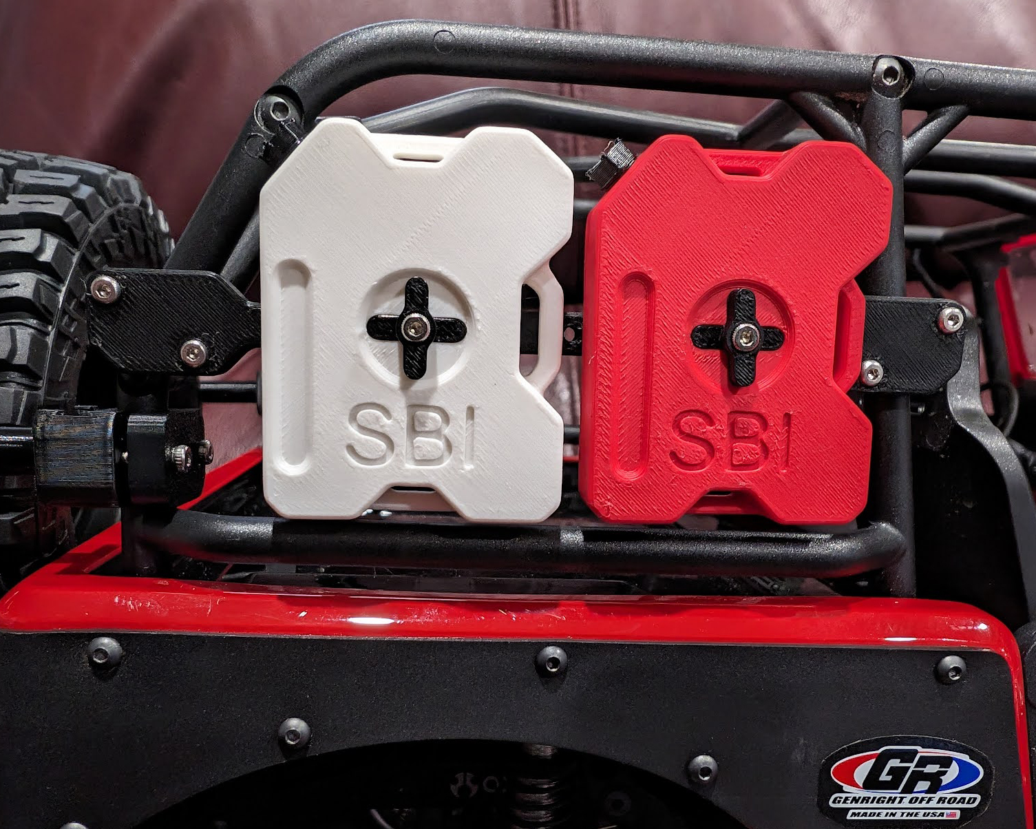 Axial CJ7 Accessory Bar Mount by SilverBullet126 Download free STL