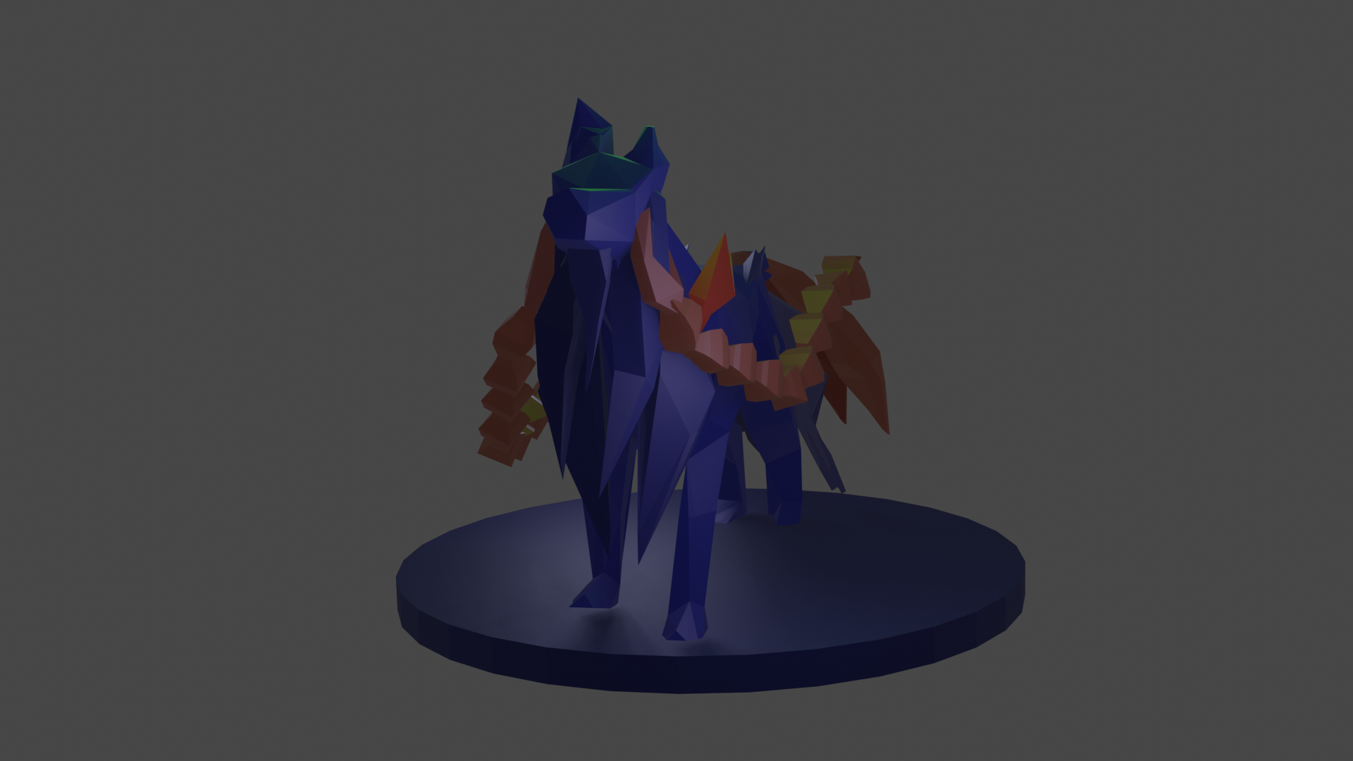 Zacian low poly