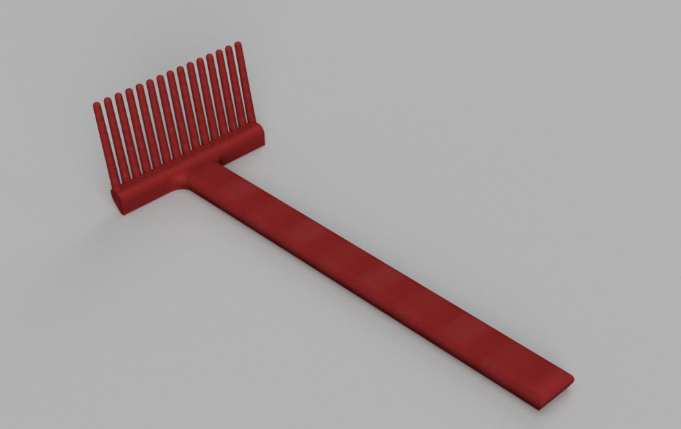 Terrarium rake by martin branikovic download free stl model