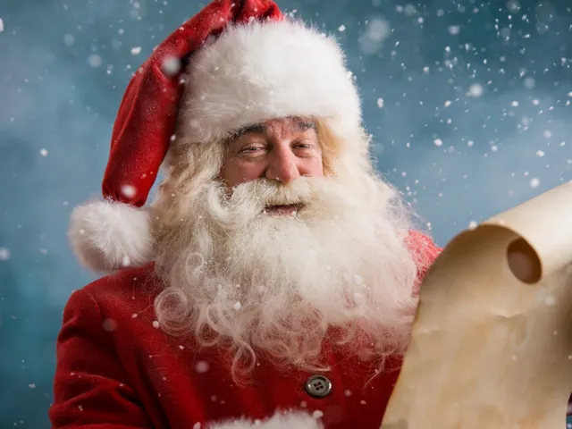 Santa lithophane