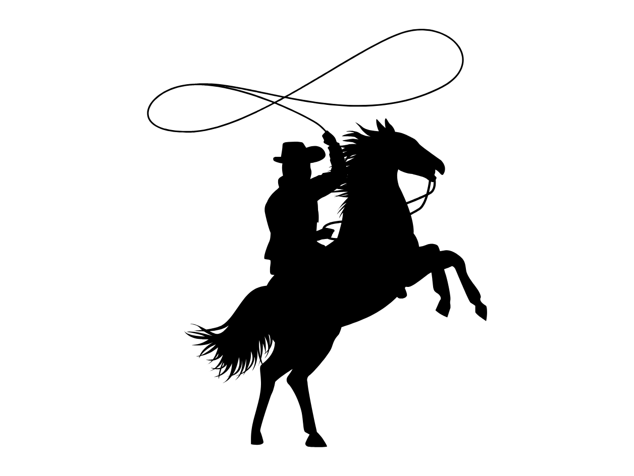 Cowboy Silhouette, Wall Decor, Home Decor by Kahraman | Download free ...