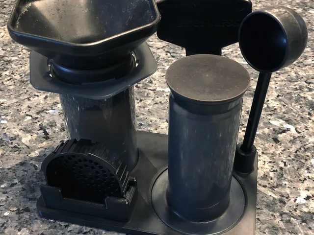 AeroPress Organizer with Chamber Holder