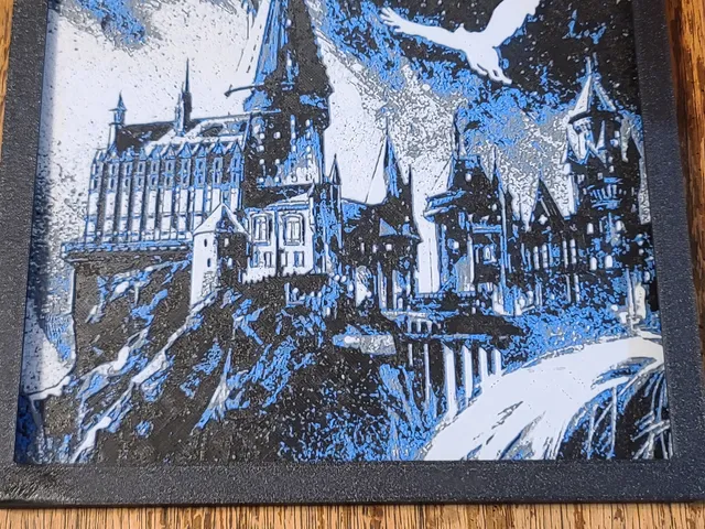Frame for Harry Potter Castle (200x200) Hueforge
