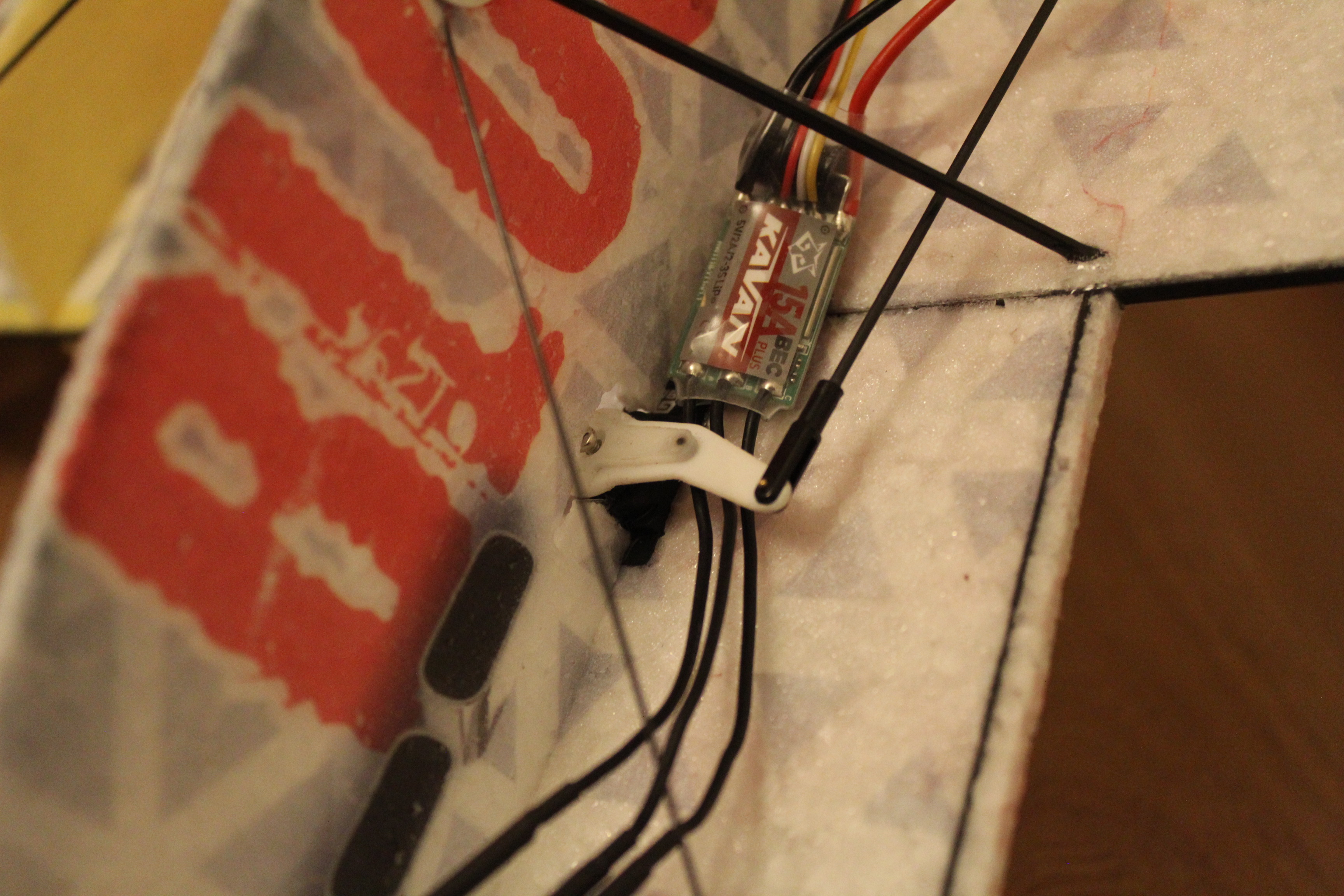 palonnier servo rc 3D model