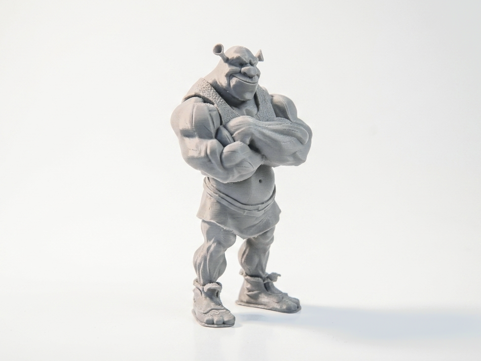 Buff Shrek Figurine Character Collectible 3D Printable
