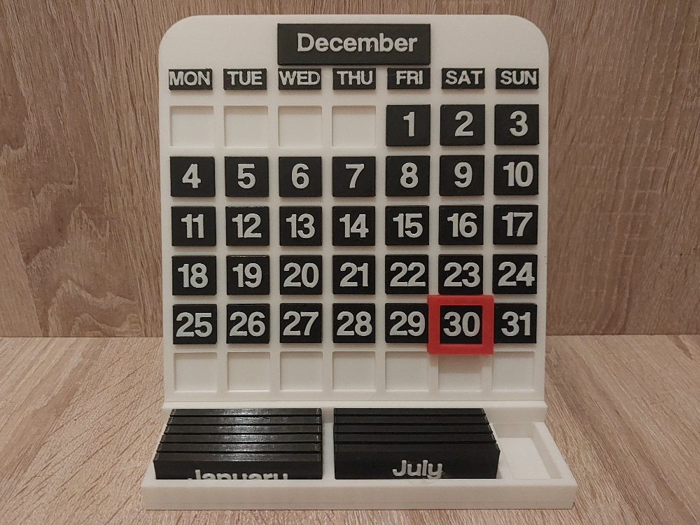 Desk calendar / Schreibtisch Kalender by Christian Heynk  Download 