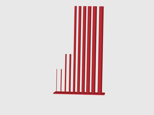 Pillar Height Test Precision Oscillation Print