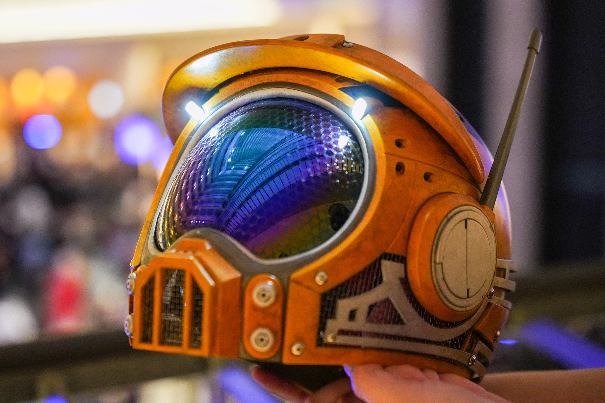 Satisfactory Helmet - Cosplay Replica (2 Sizes) 3D model thumbnail
