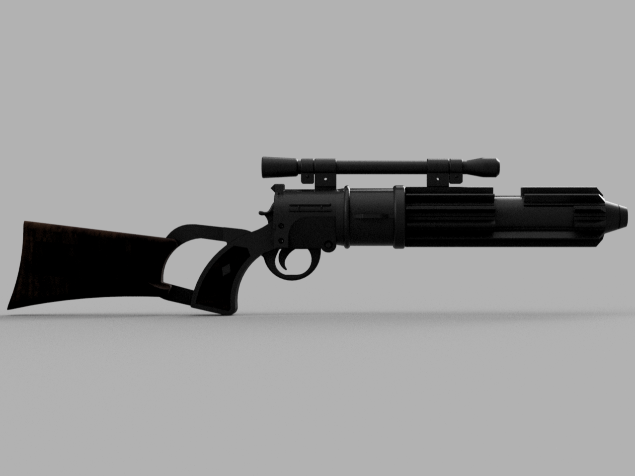 Ee-3 Carbine Rifle Star Wars By Andrew Williams 