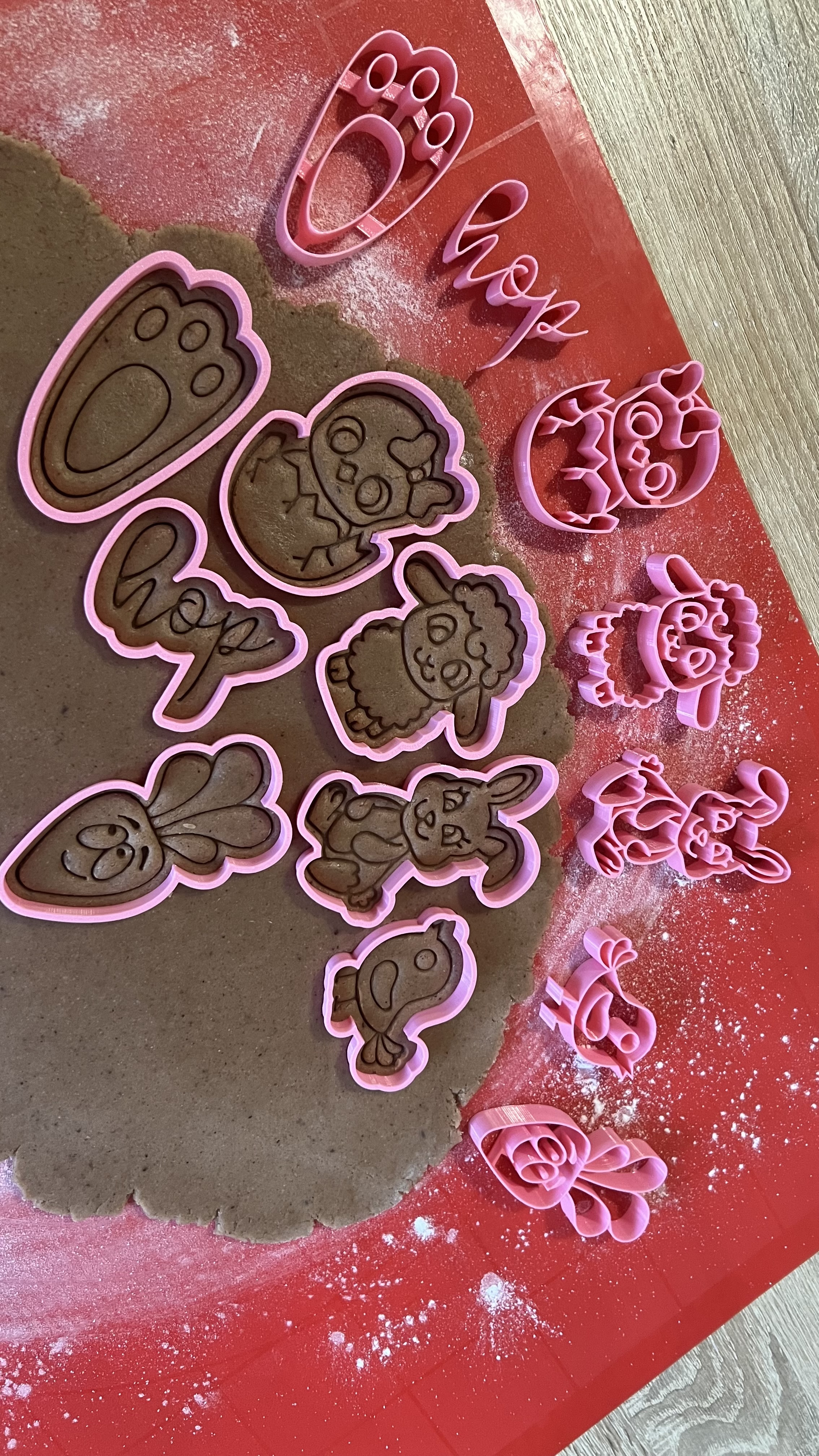 Easter cookie cutters 1