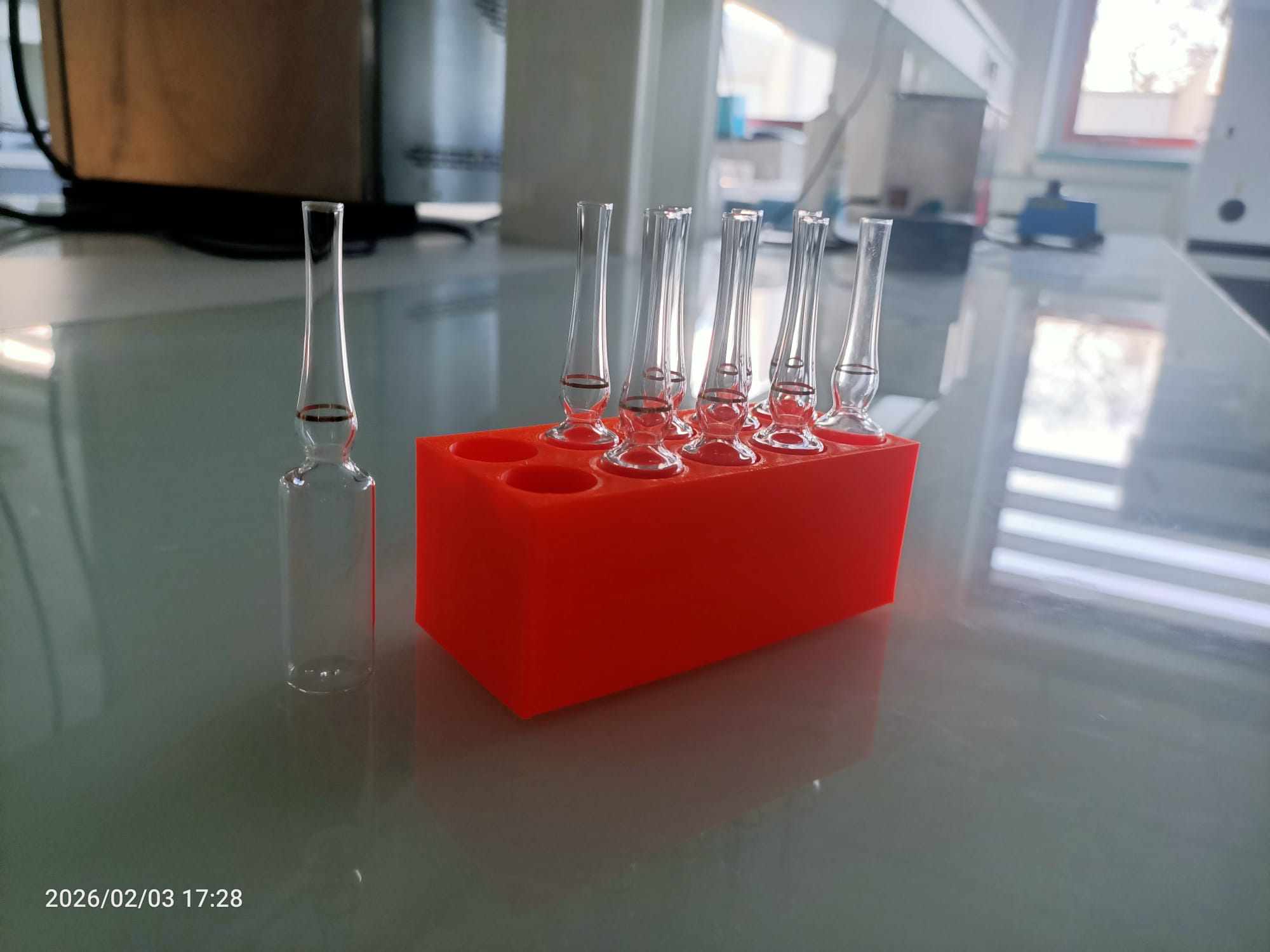 Ampoule holder ∅16mm *10