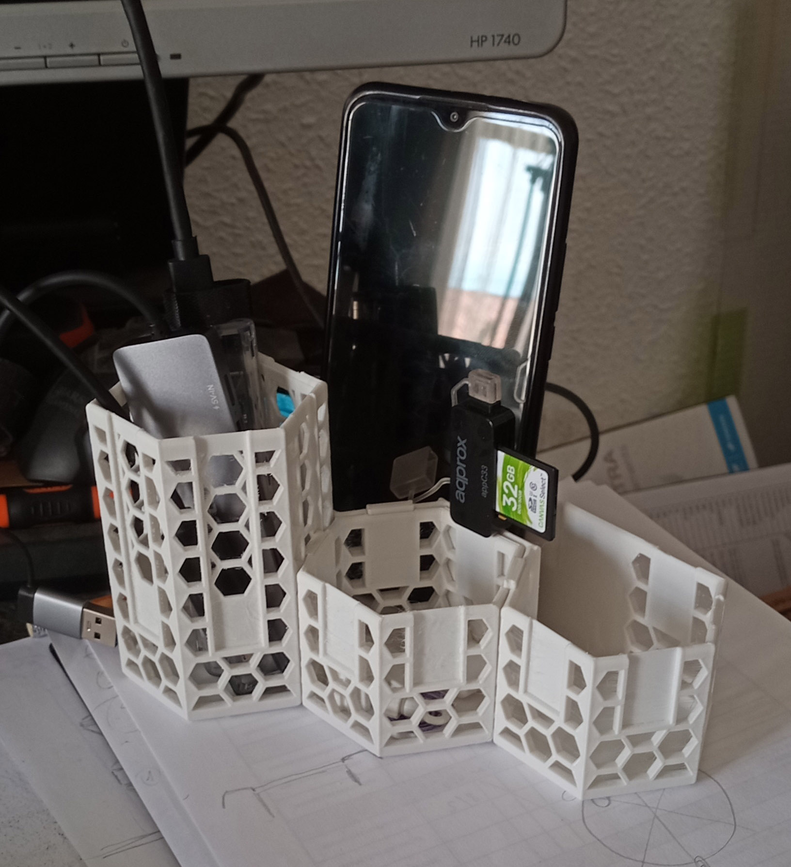 Miniatura 3 do modelo 3D Another HexaBox (small box)