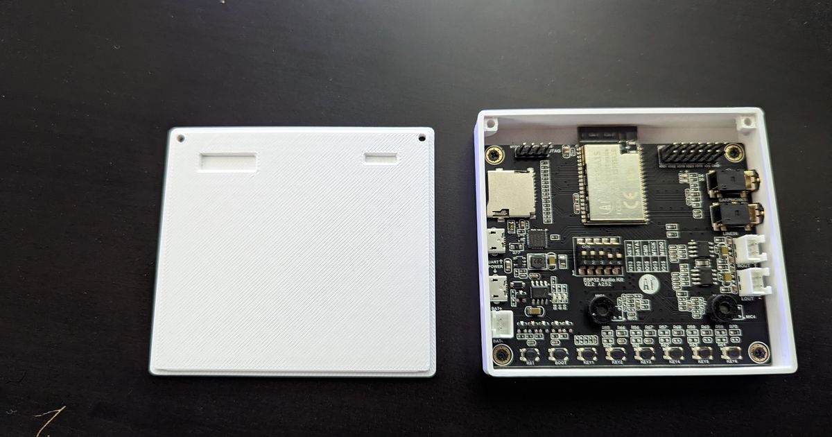 ESP32-A1S slim case by Wade Edwards