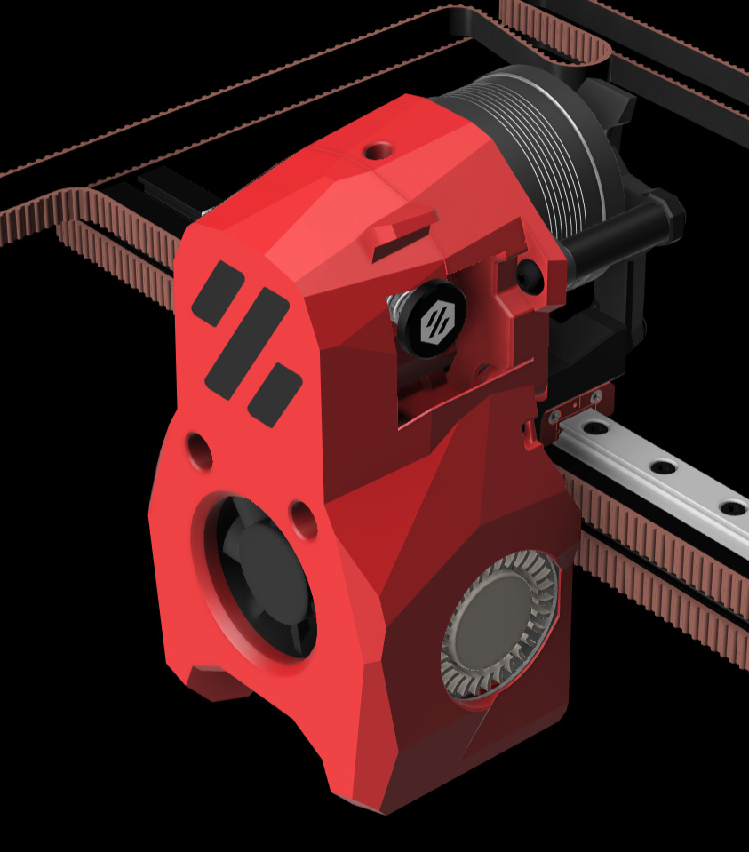 Voron V0.2 R1 Front cowling 4010 cooling fans BETA TEST