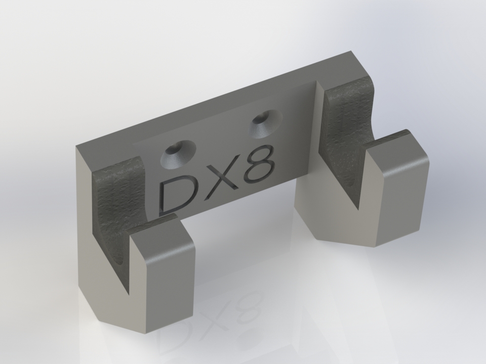 Spectrum Router 3d Mount Wall mount for Spectrum DX8 G2 by Fred | Download free STL model ...