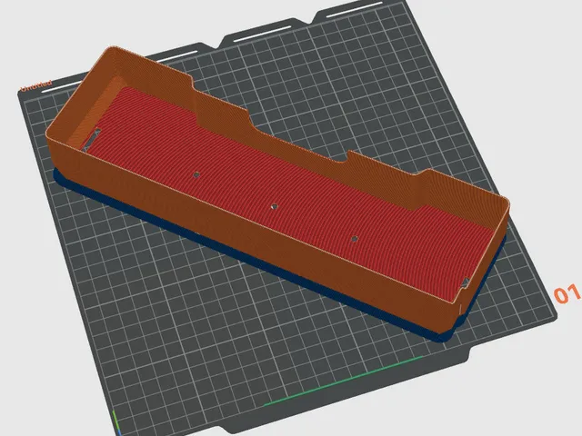 Large front tray for U1