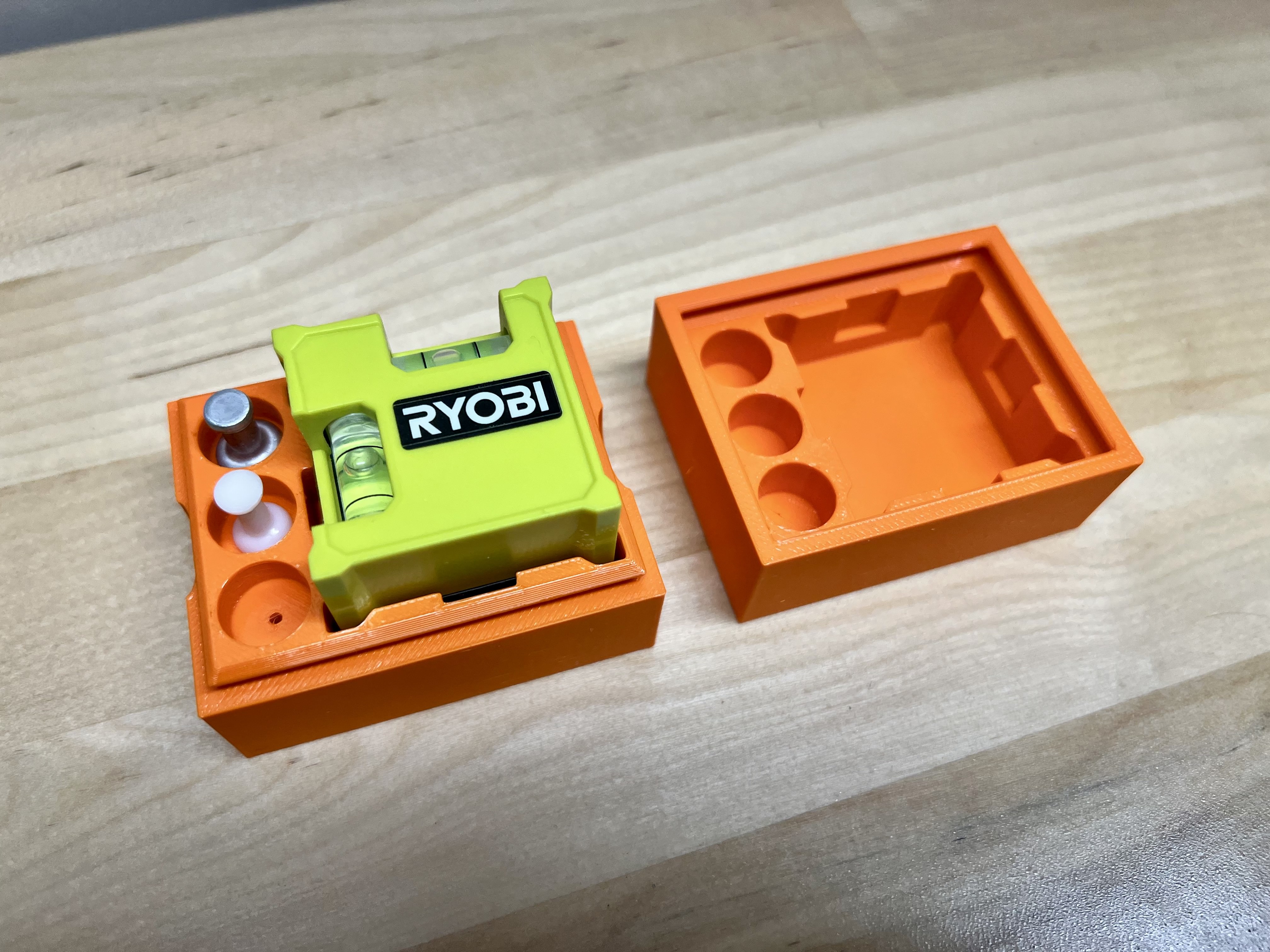 Ryobi ELL1500 Laser Cube Case by idlegravity Download free STL model