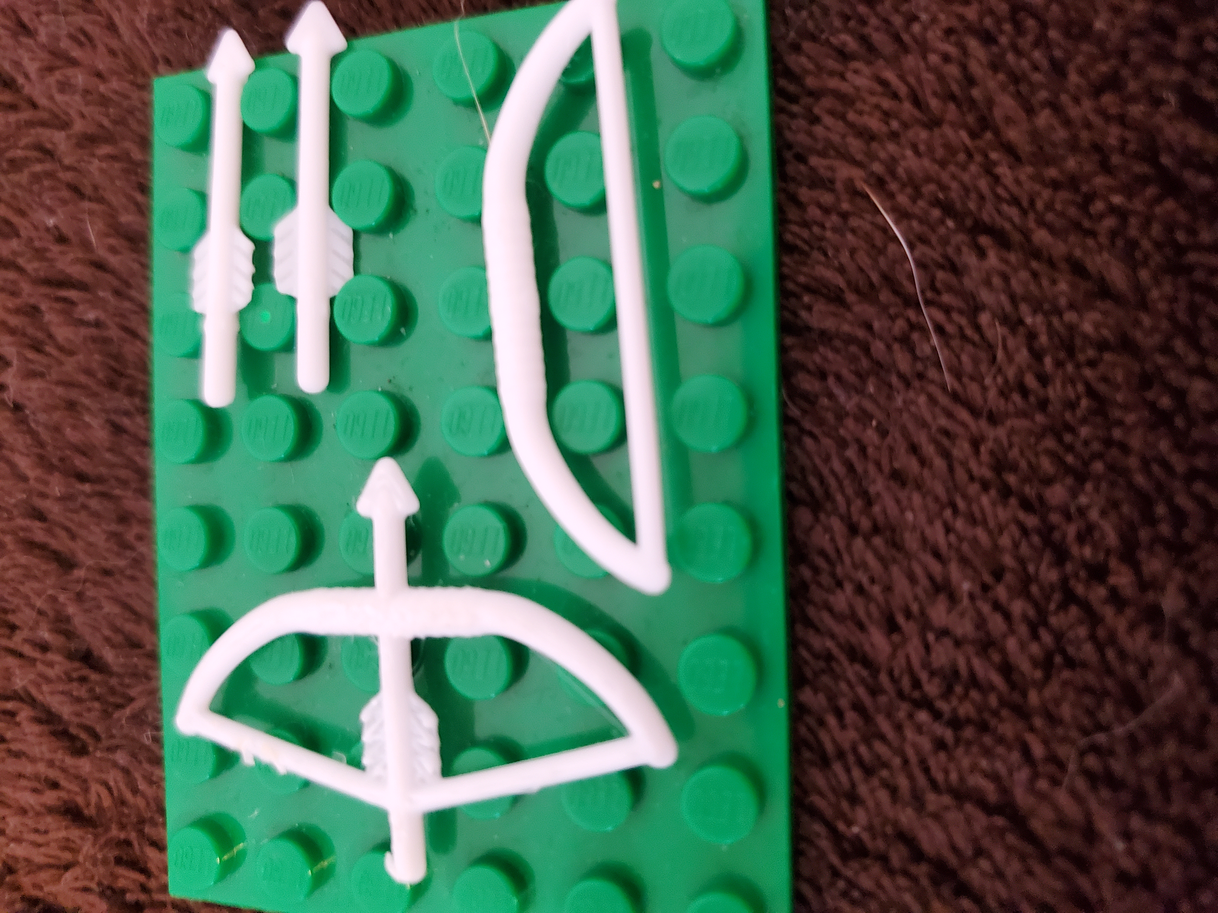 Lego compatible bow and arrow