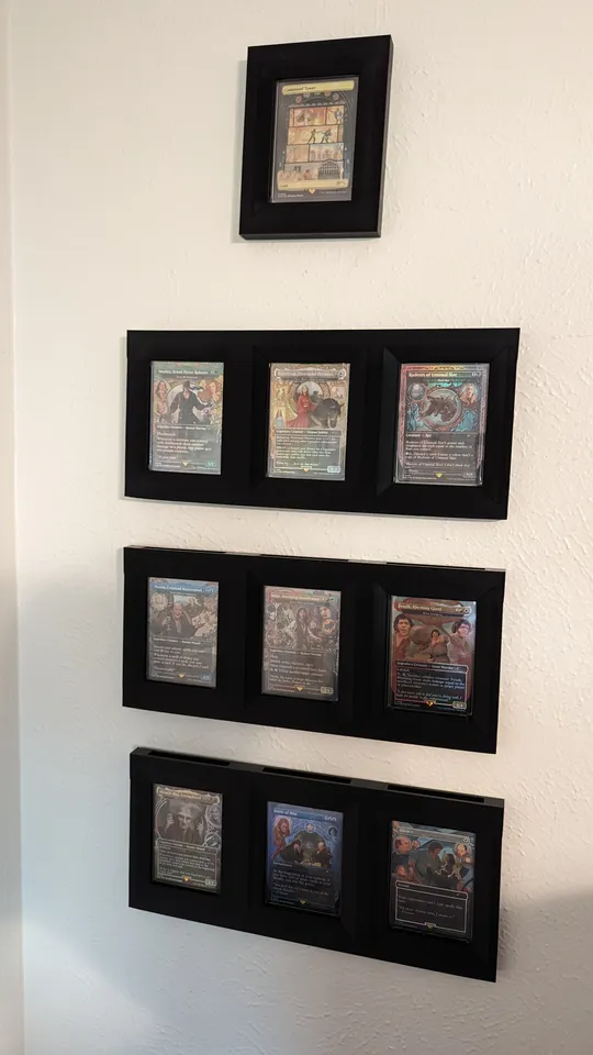 TCG Card Display Frame by Adam | Download free STL model | Printables.com