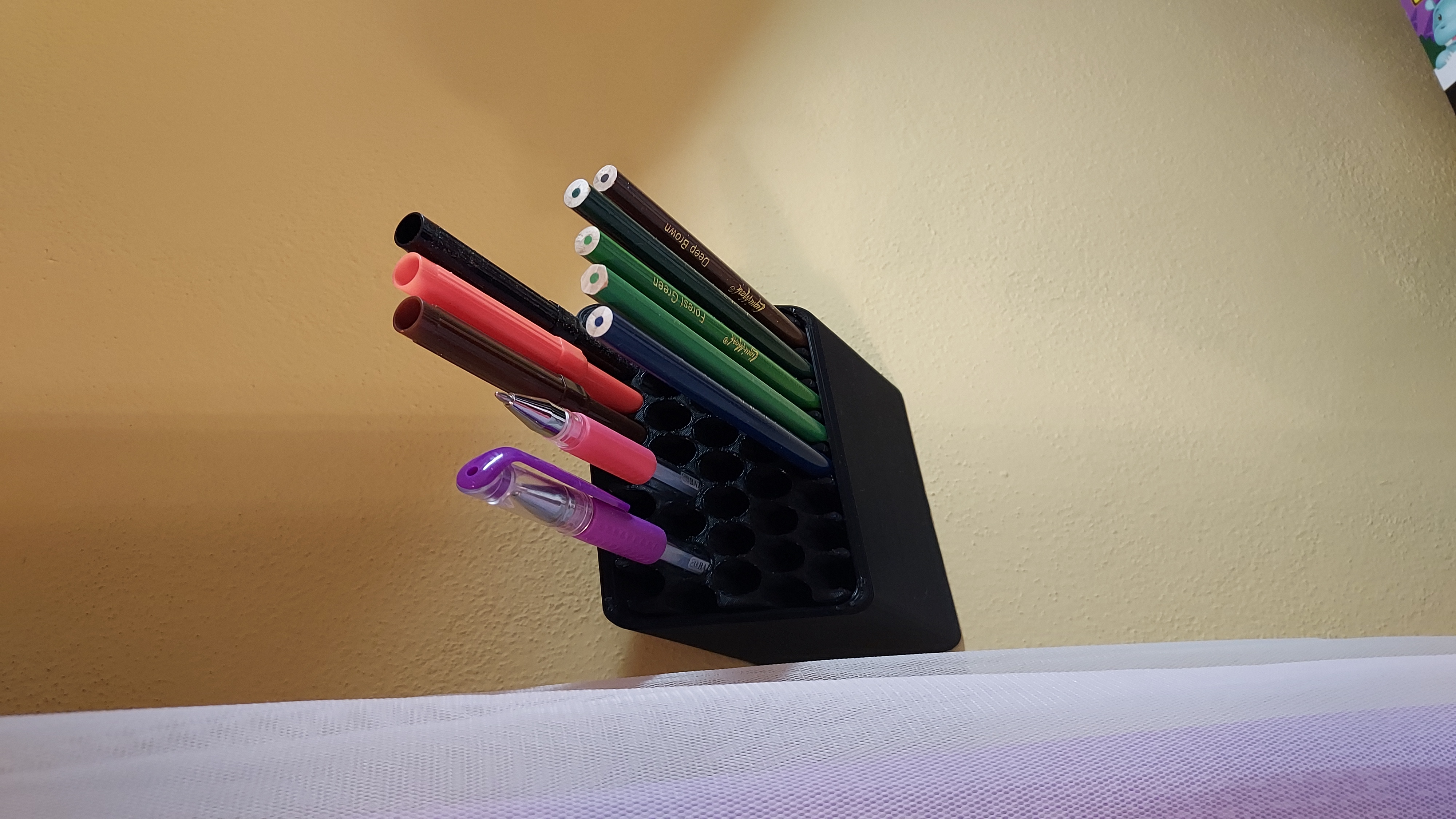 Wall Mount Pencil Holder