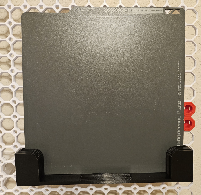 Multiboard Storage System Flex Plate Holder for 6 Bambu 256x256 Plates