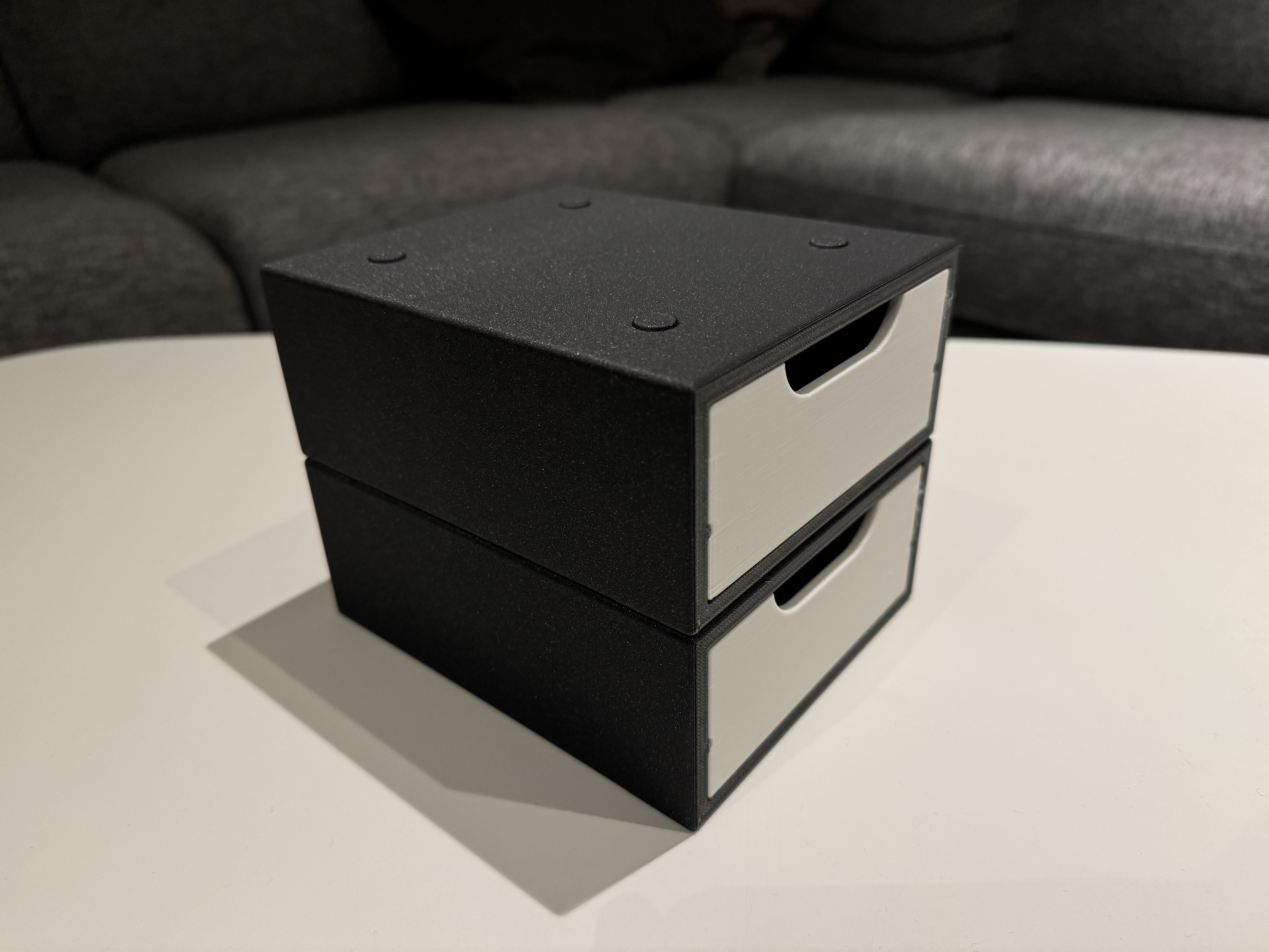 Miniatura 4 do modelo 3D Stackable drawer/container