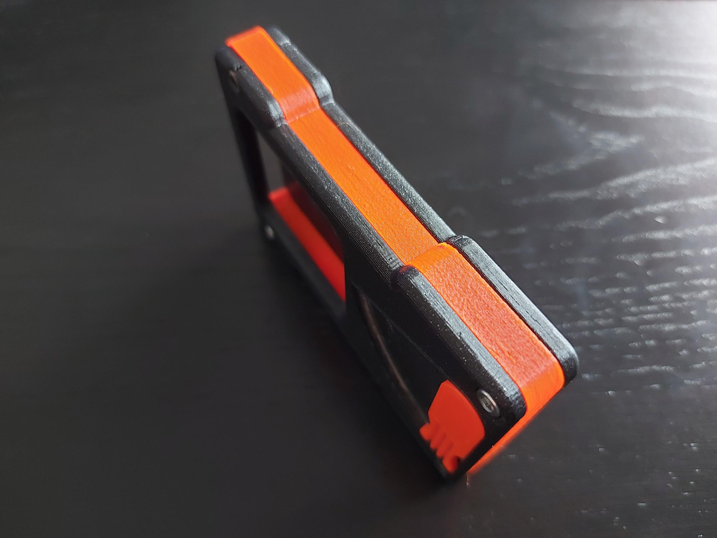 Pop-up credit card wallet extension 3D model thumbnail