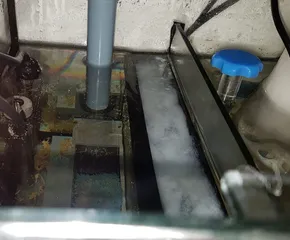 Filter attachment sump tank
