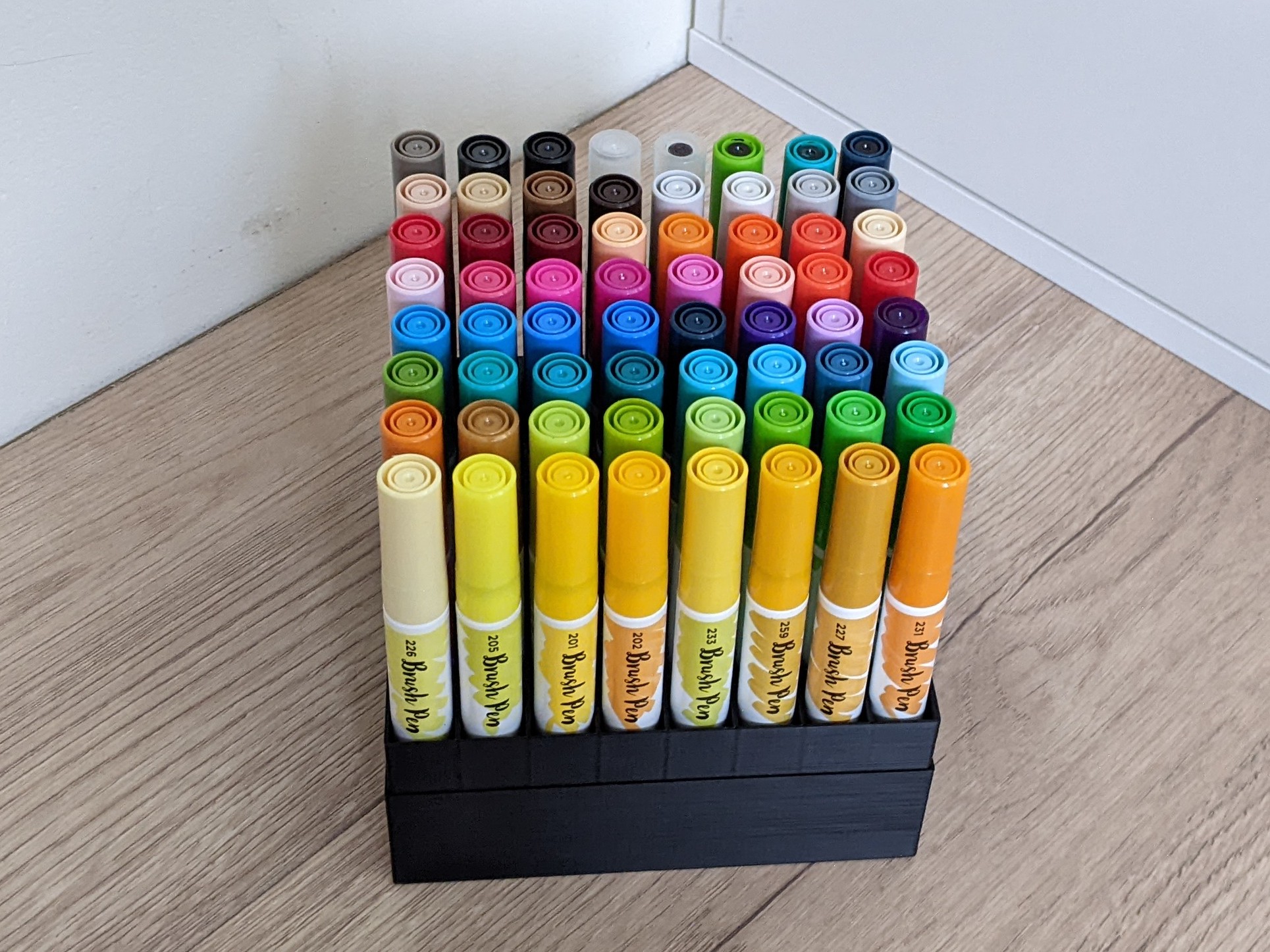 Ecoline brush pen holder by MatKe Download free STL model