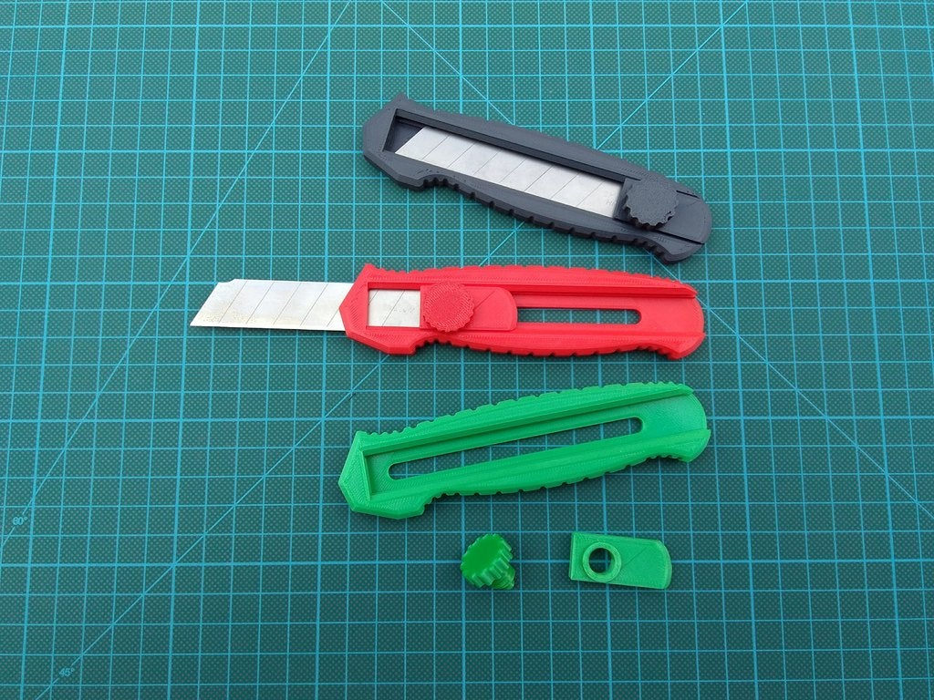Box Cutter Version 2 (Stanley Cutter) by DHP Download free STL model