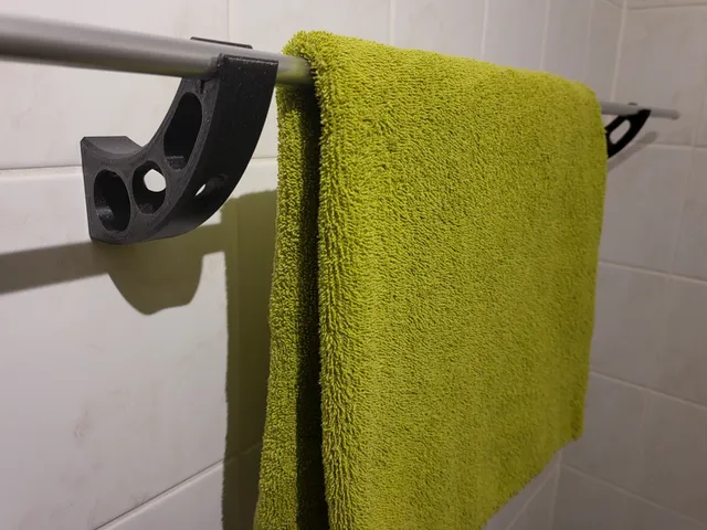 DIY Towel rack