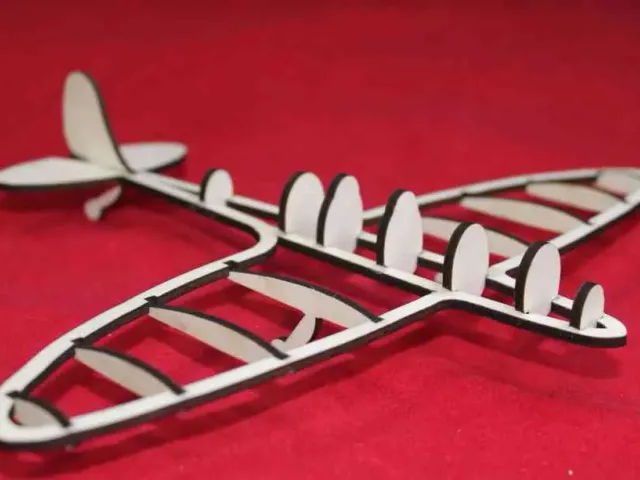Supermarine Spitfire for laser cutter