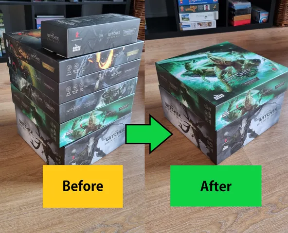 The Witcher Old World: Kickstarter All-In Organizer/Inlay