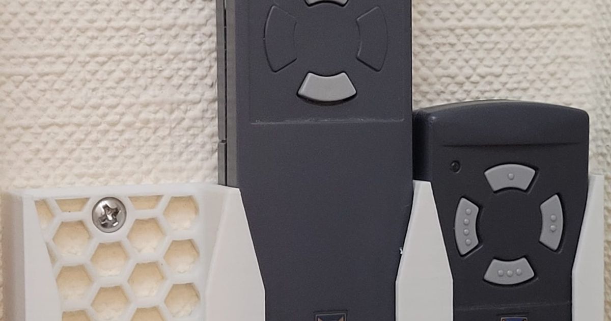 Hörmann / Hoermann Garage Door opener holder by Mepea Download free