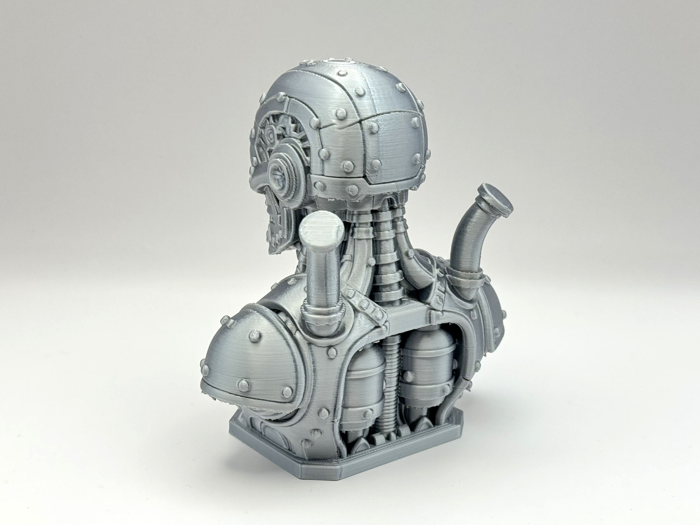 Miniatura 4 do modelo 3D Steampunk Bust