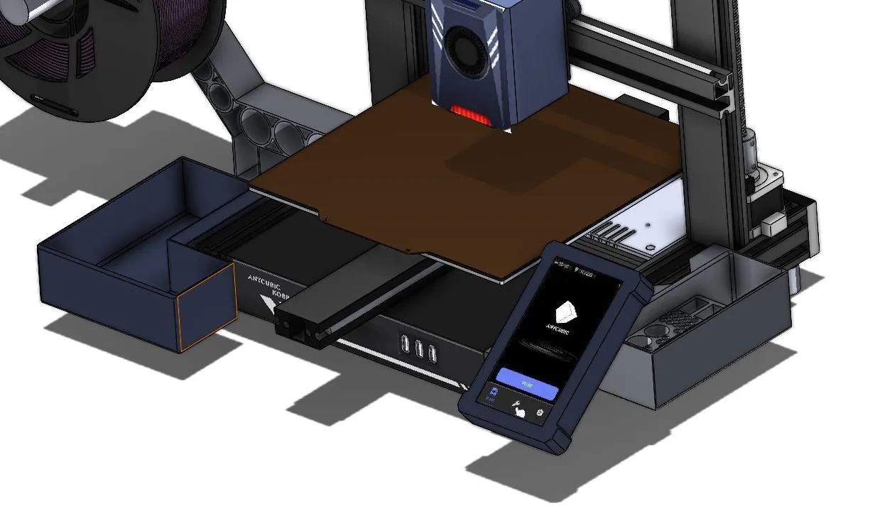 Free STL file Porta tronchesi per stampante 3d Anycubic Kobra 2 🧞‍♂️・3D  print object to download・Cults