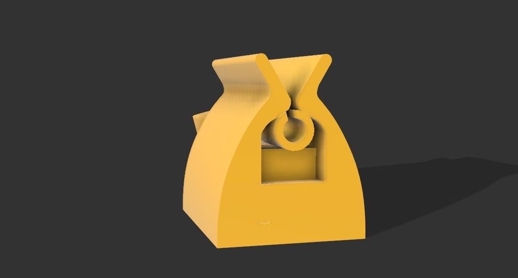 Miniatura 4 do modelo 3D Yet another tooth paste holder and squeezer
