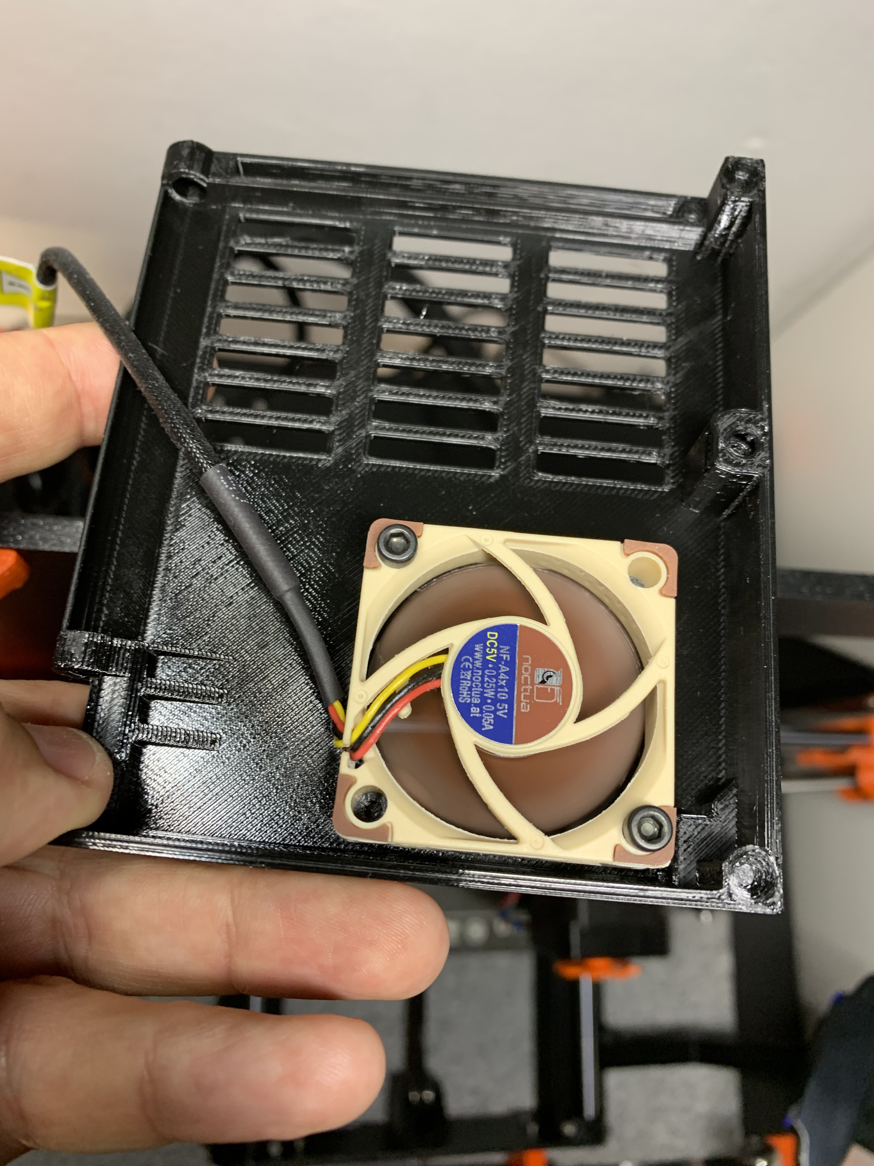 Einsy door with fan