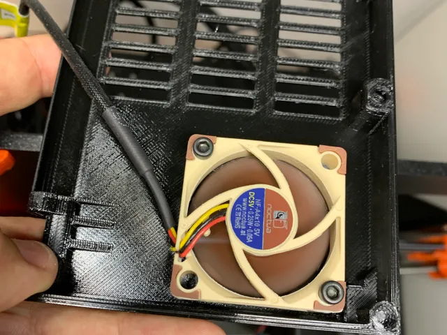 Einsy door with fan