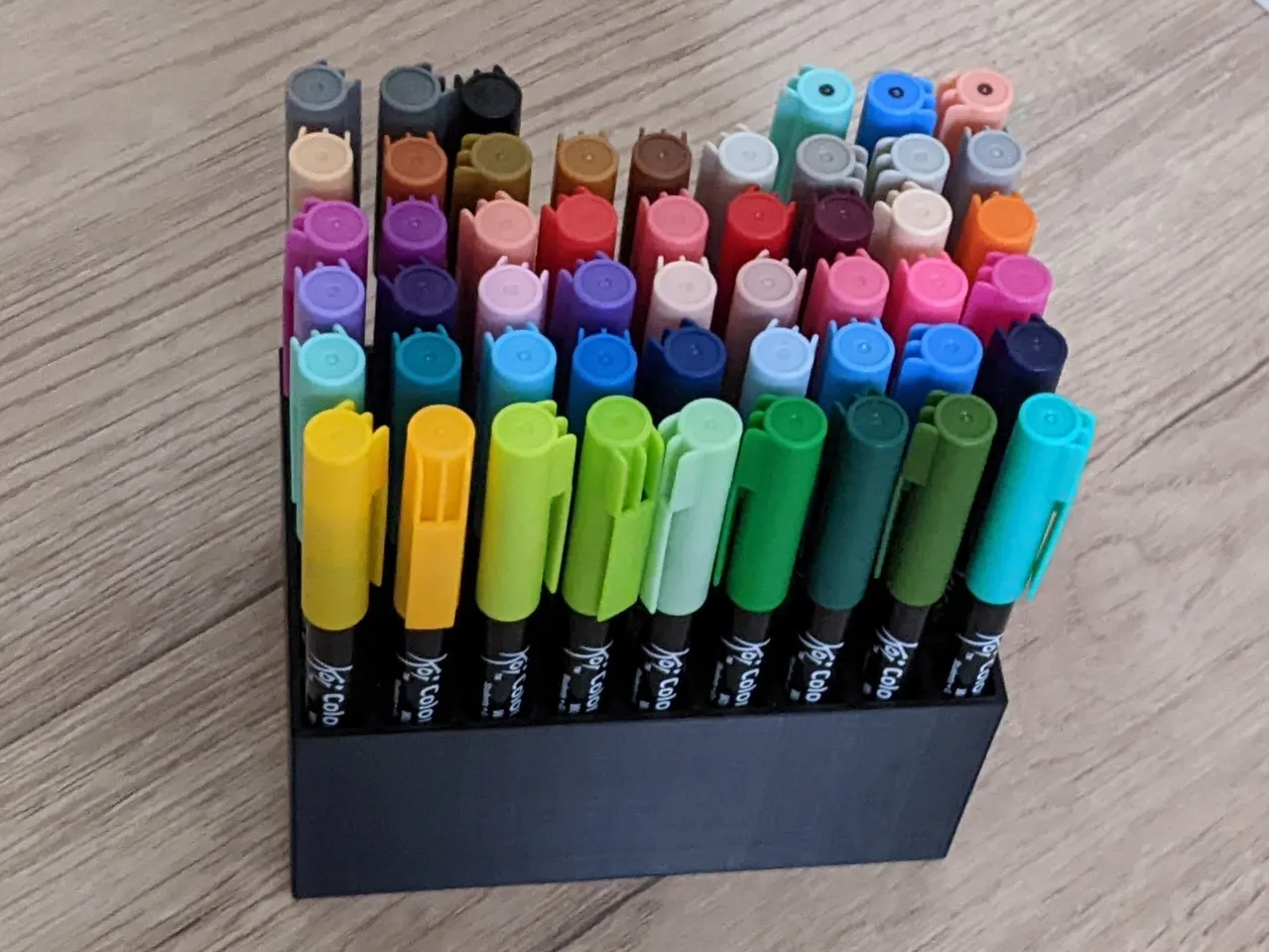 Pen Holder / Organizer for 70x Ohuhu Acrylic Marker Pens by