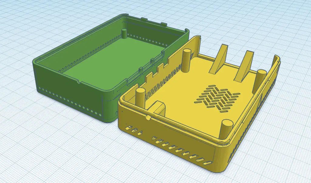 Raspberry pi 5 pineberry hatdrive bottom case by macgyverr download