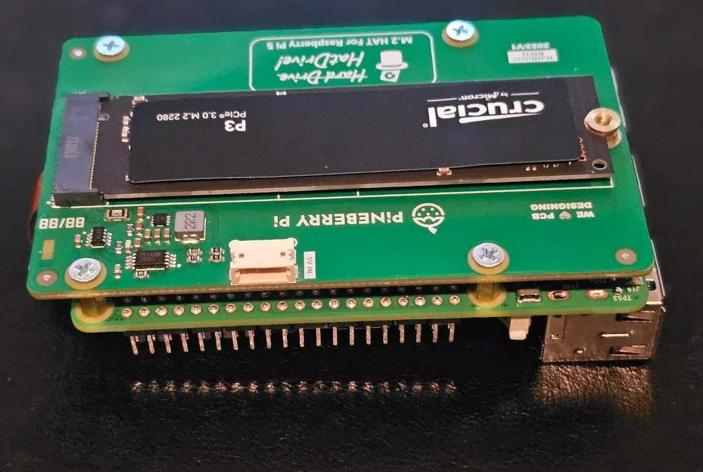 Raspberry Pi 5 M.2 HatDrive! 